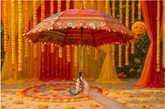Designer Rajasthani Umbrella Pair  - Colourful